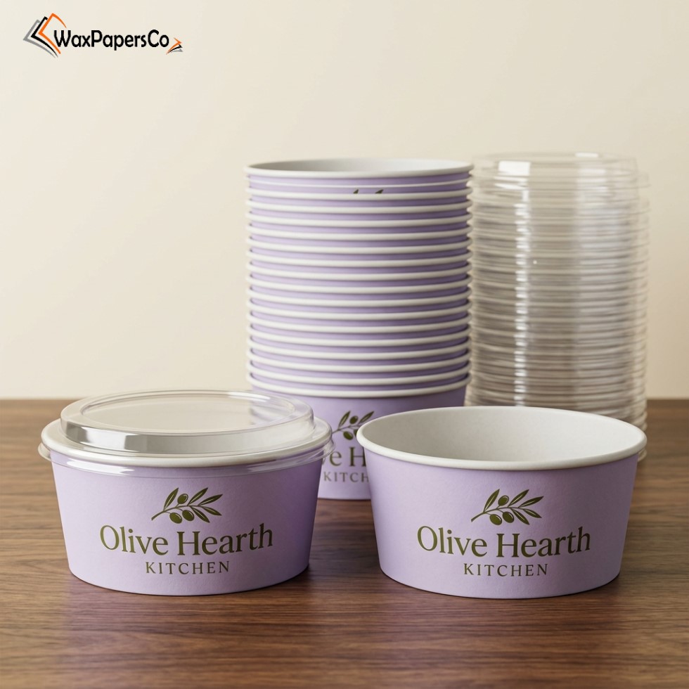 custom paper bowls