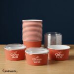 custom printed paper bowls