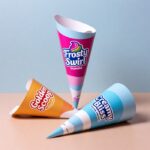 custom waffle cone sleeves