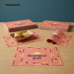  customized paper placemats