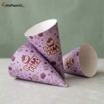 paper ice cream cone sleeves