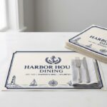 paper placemats with logo