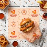 12x12 food paper