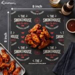 8inch food paper