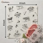 8inchx8inch butcher paper