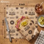8inchx8inch food paper