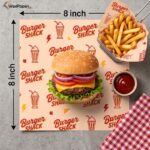 8x8 food paper