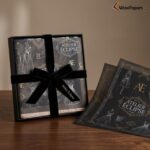 black vellum paper