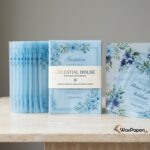 blue vellum paper