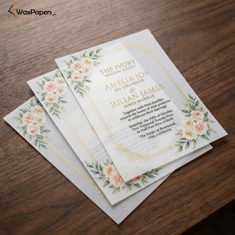 Custom Vellum Paper — product features