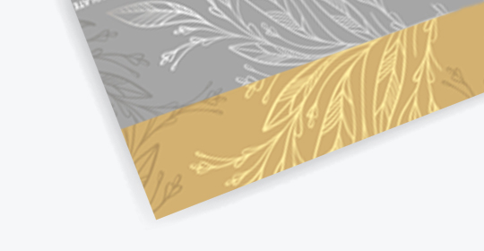 Gold and silver foiling