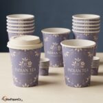 paper tea cups with logo