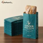 printed paper bread bags