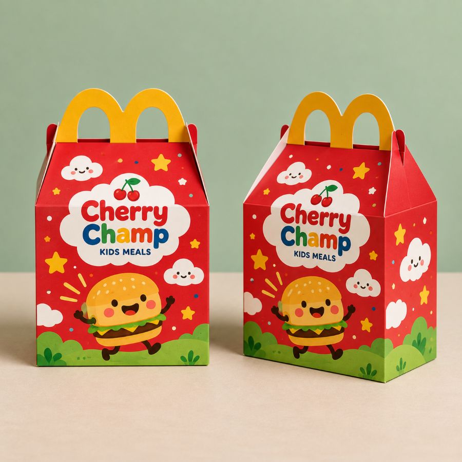 custom happy meal boxes