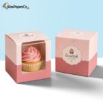 pinted cupcake boxes