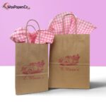 custom kraft paper bags with logo