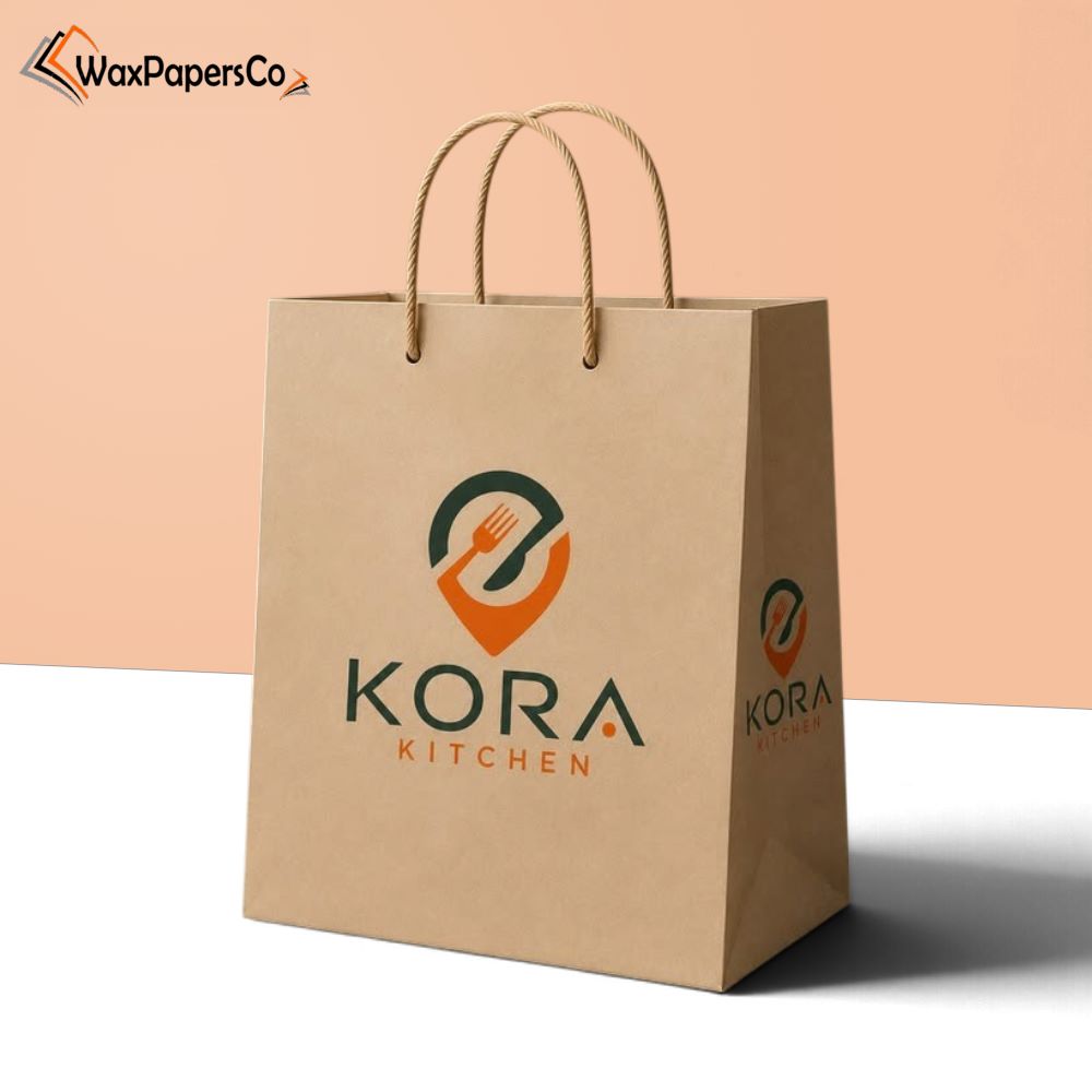 personalized kraft paper bags