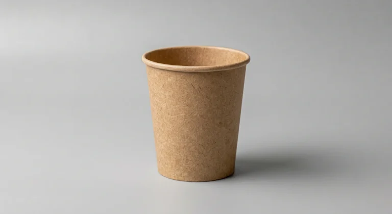 Kraft paper coffee cup